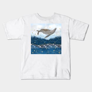 Flying Seal - Climate Change Surreal Awareness Kids T-Shirt